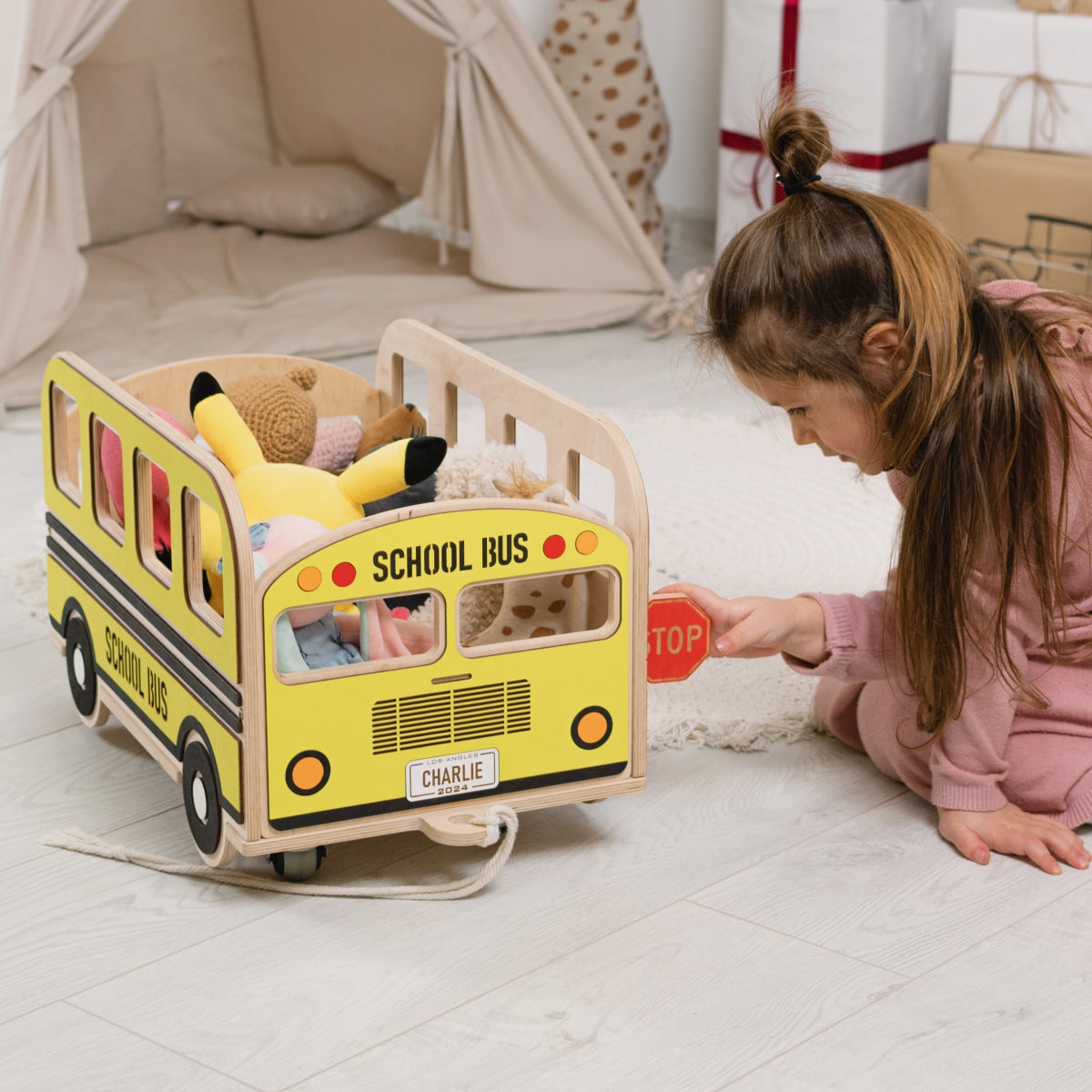 Toy Box School Bus
