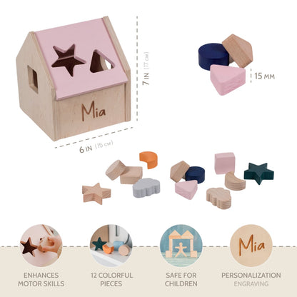 Shape Sorter Pink