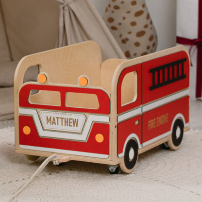 Toy Box Fire Truck