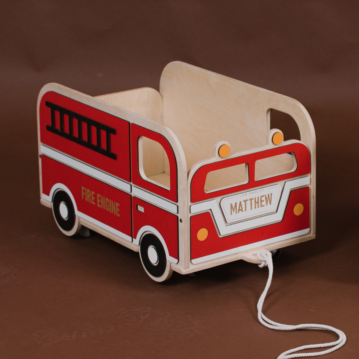 Toy Box Fire Truck