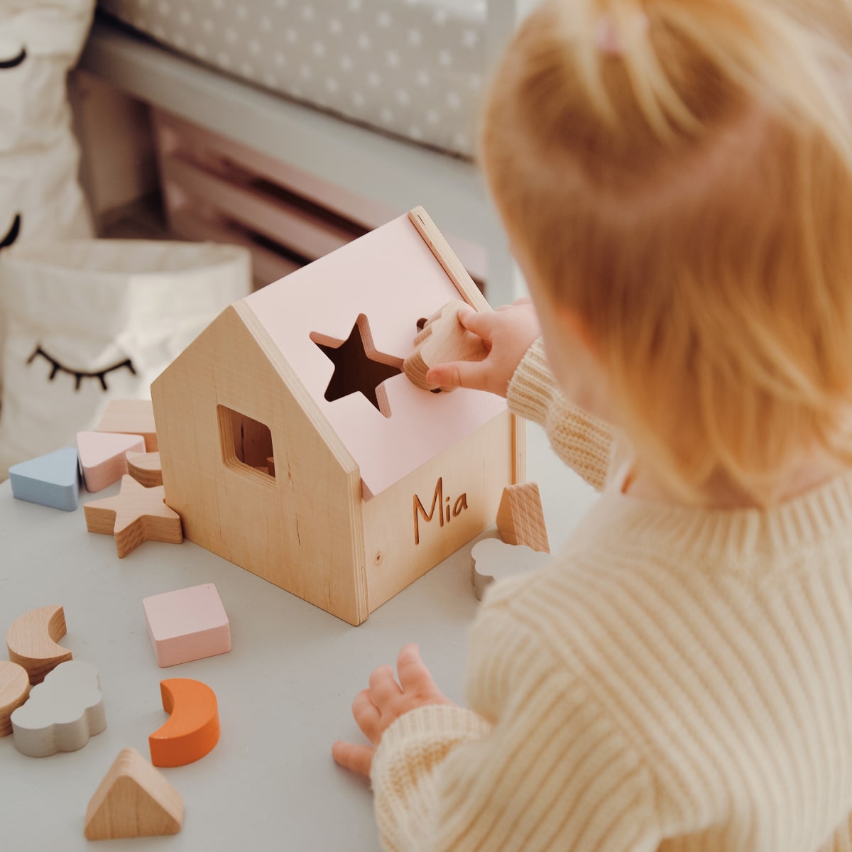 Shape Sorter Pink