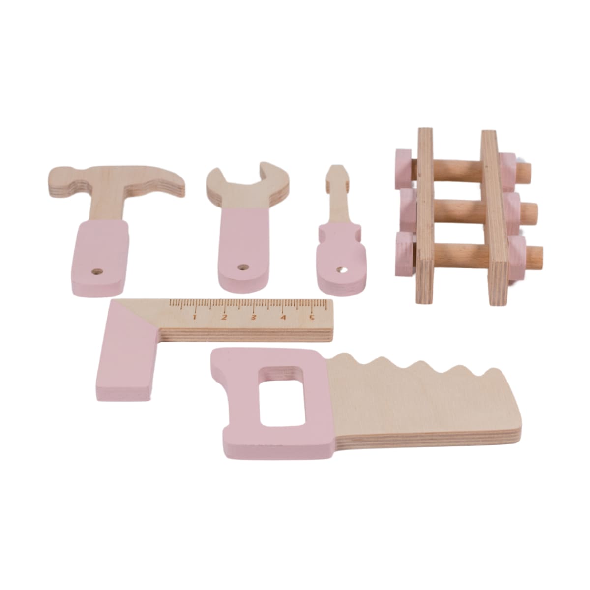 Wooden Tools Pink