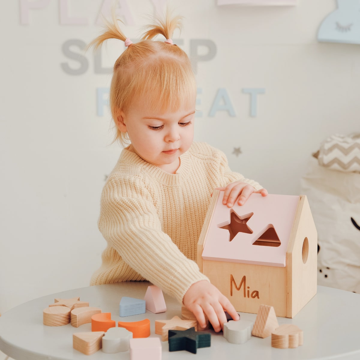 Shape Sorter Pink