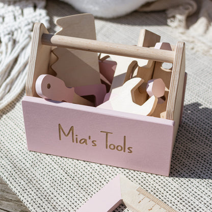 Wooden Tools Pink