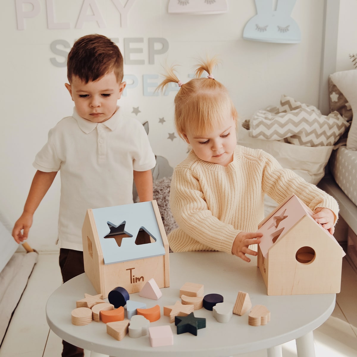 Shape Sorter Pink