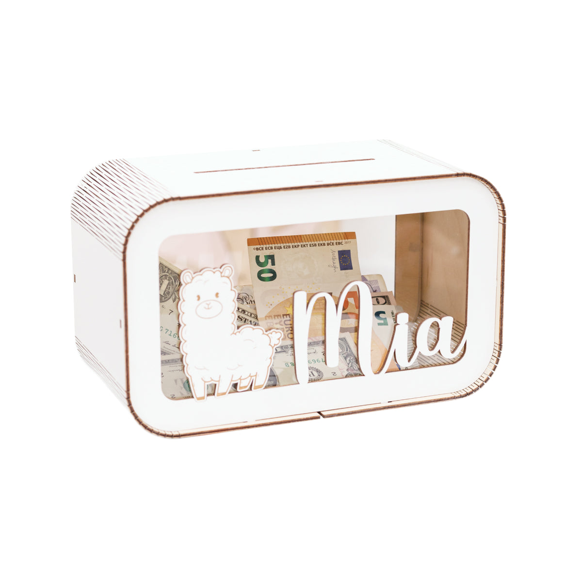 Piggy Bank White
